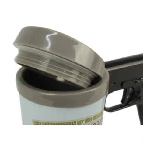 CANECA PISTOL MUG BAN IDIOTS